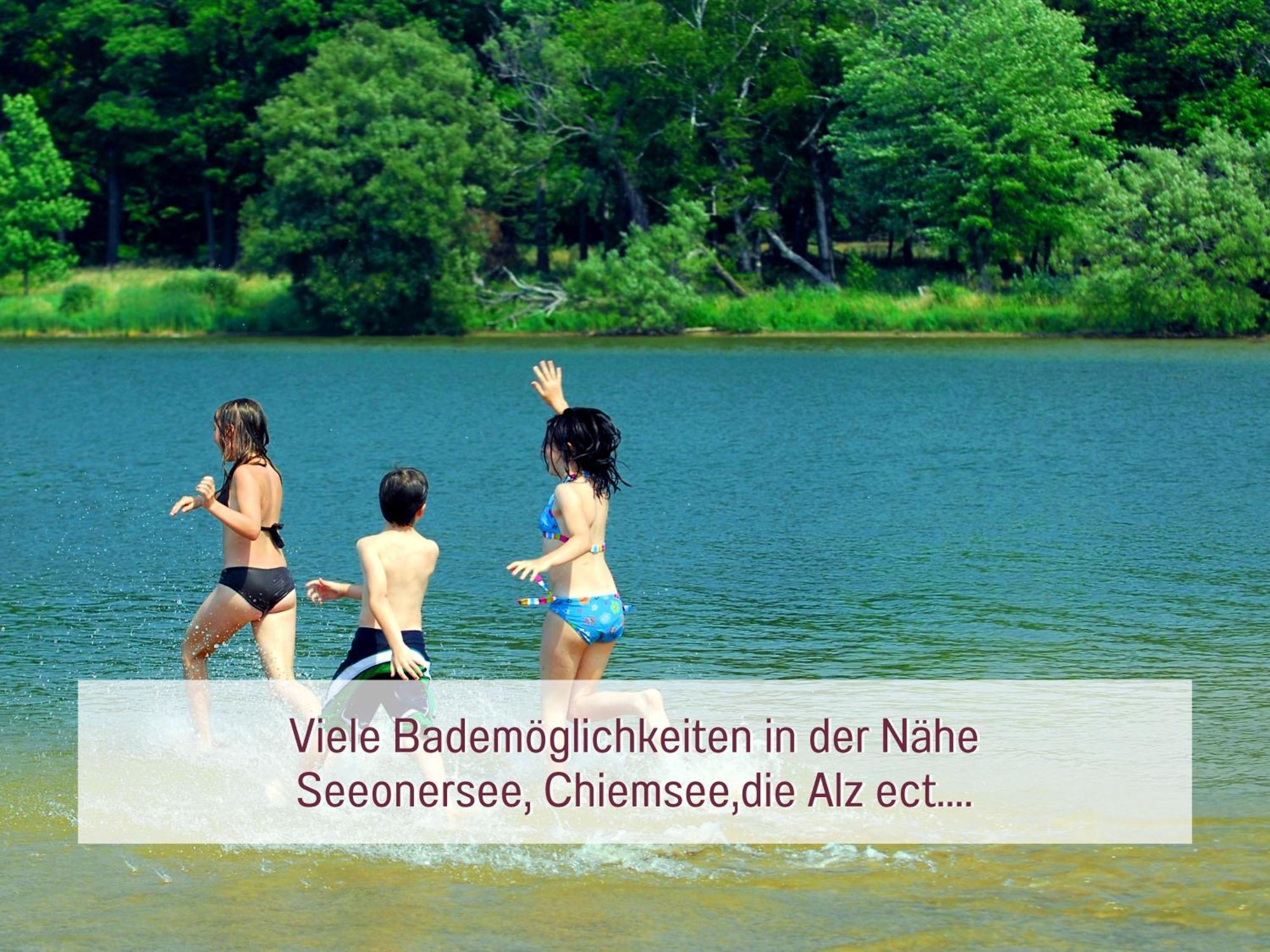 Designerwohnungen "Beim Schmied" In Chiemseenaehe Traunreut Ngoại thất bức ảnh